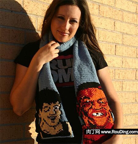 Mike Tysons Punch Out Scarf