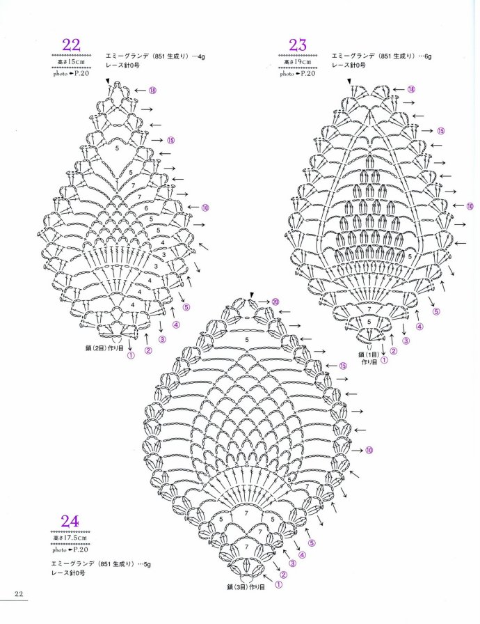 再来几款菠萝花图解