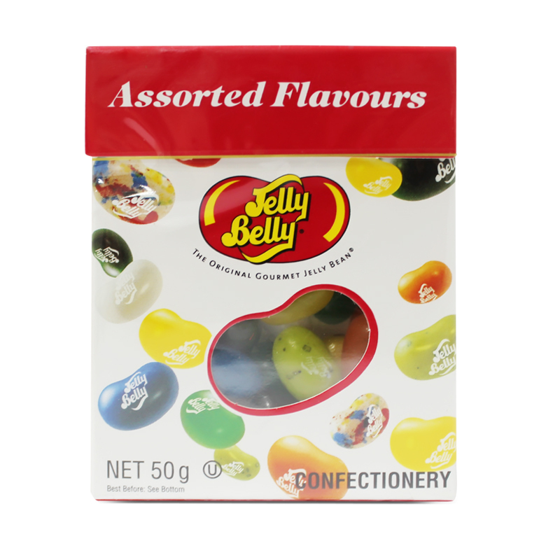 jellybelly吉力贝什锦果味g糖豆美国进口零食品糖果