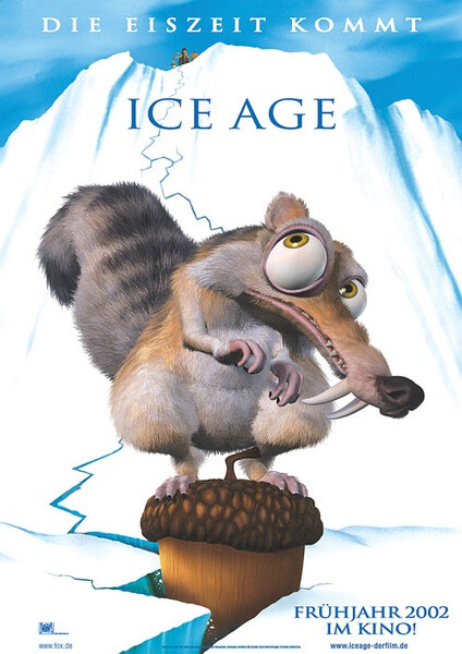 《冰河时代》 这部电影开启了一个贱松鼠的时代,也正是从这部电影开始