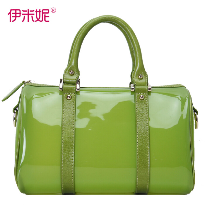 伊米妮小米包铺透明包包手提包女欧美果冻包潮