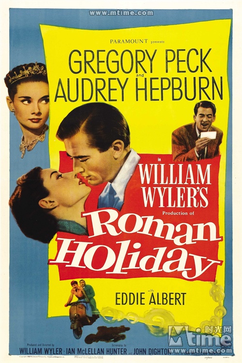 罗马假日roman holiday(1953)海报#01【最美的城市,最美的邂逅】