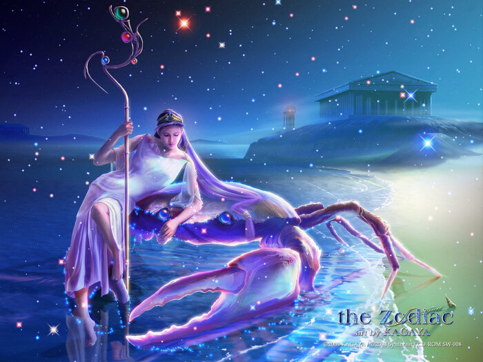 kagaya 加贺谷穣画集- 12星座( the zodiac ).巨蟹座.
