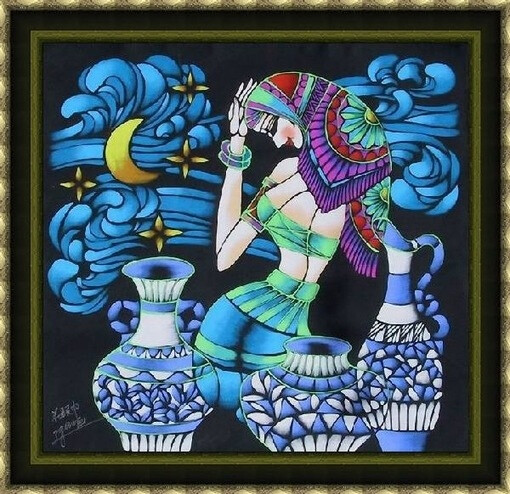 云南重彩画