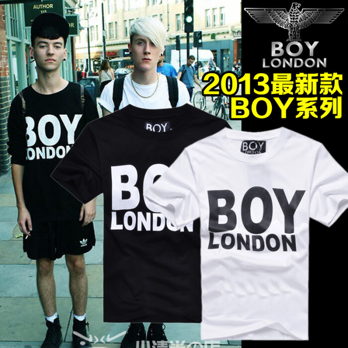 boy系列london短袖t恤