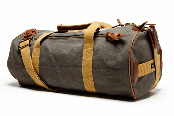 The Quality Mending Co. Canvas Duffel - …-堆