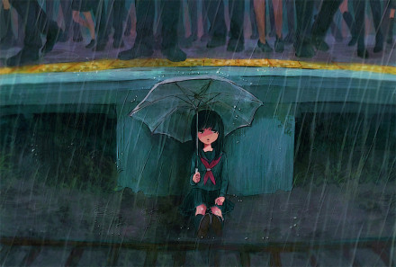我撑伞,并非只是为了避雨~【ryouga ·图】