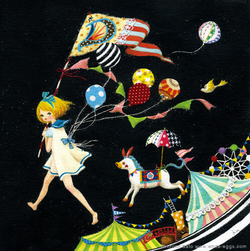 hiromi sato童话风格插画
