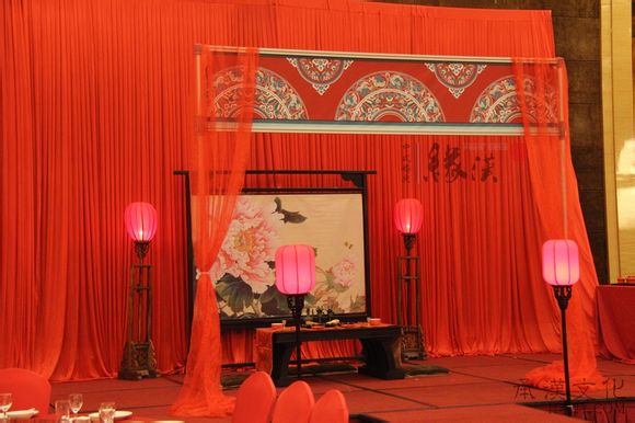 汉服婚礼现场布置 chinese wedding