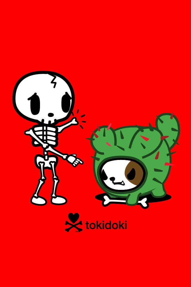 潮牌tokidoki 手机壁纸