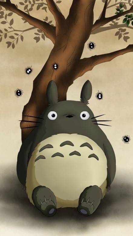 爱疯5壁纸合集 动漫龙猫壁纸
