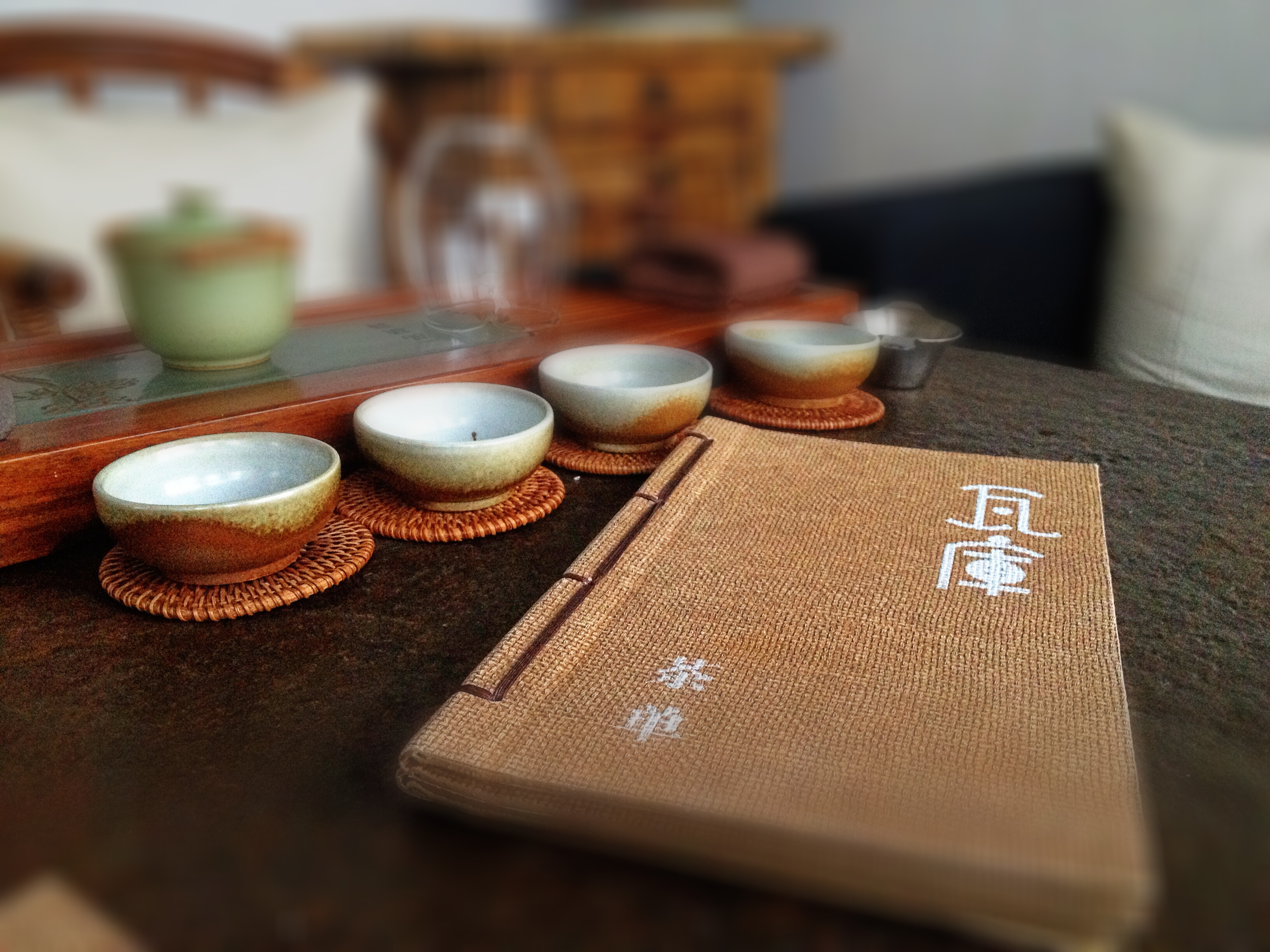 清茶一杯