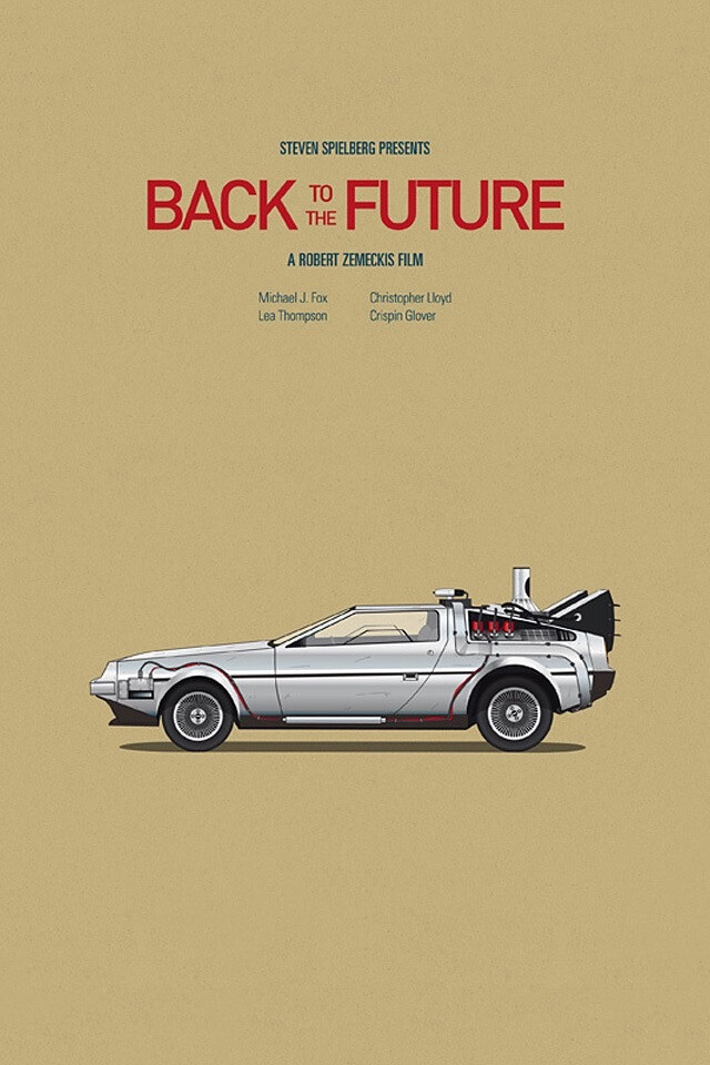 cars films back to the future 车与电影系列之《回到未来》