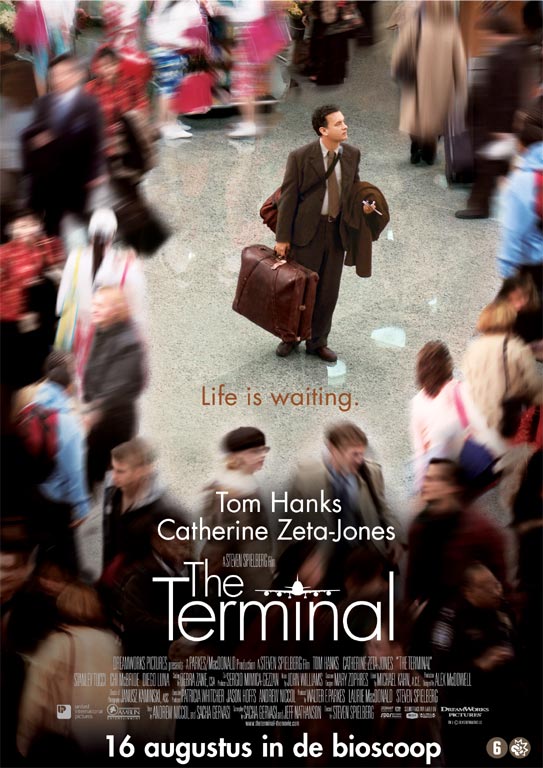 幸福终点站 the terminal (2004) 很励志的故事,不喜欢阿甘版的海报