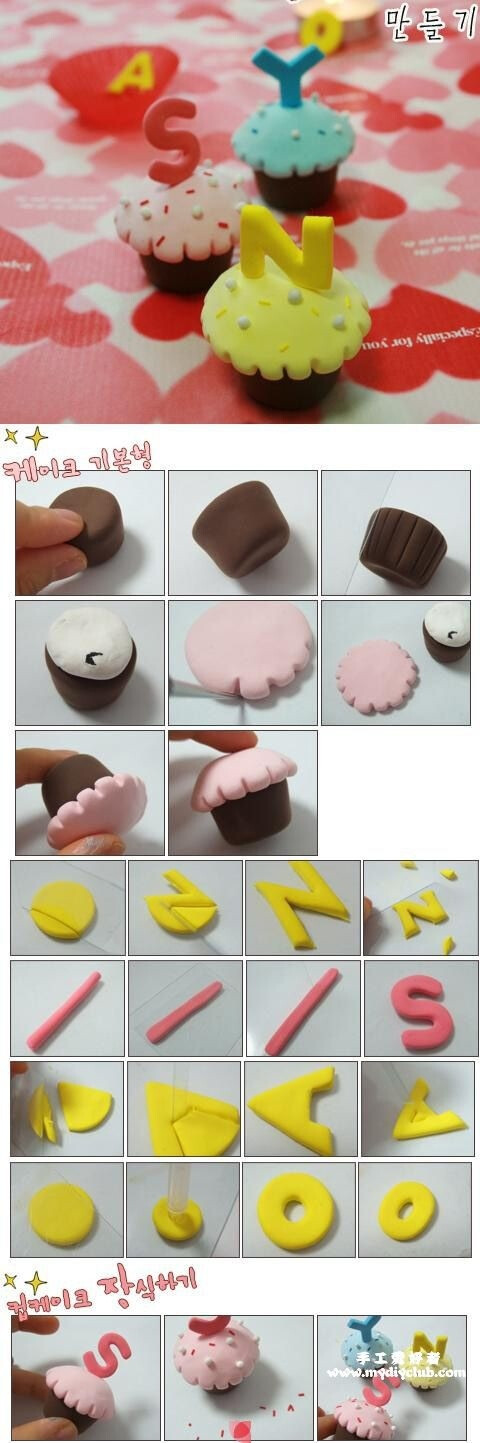 韩国「超轻粘土」手工课教程