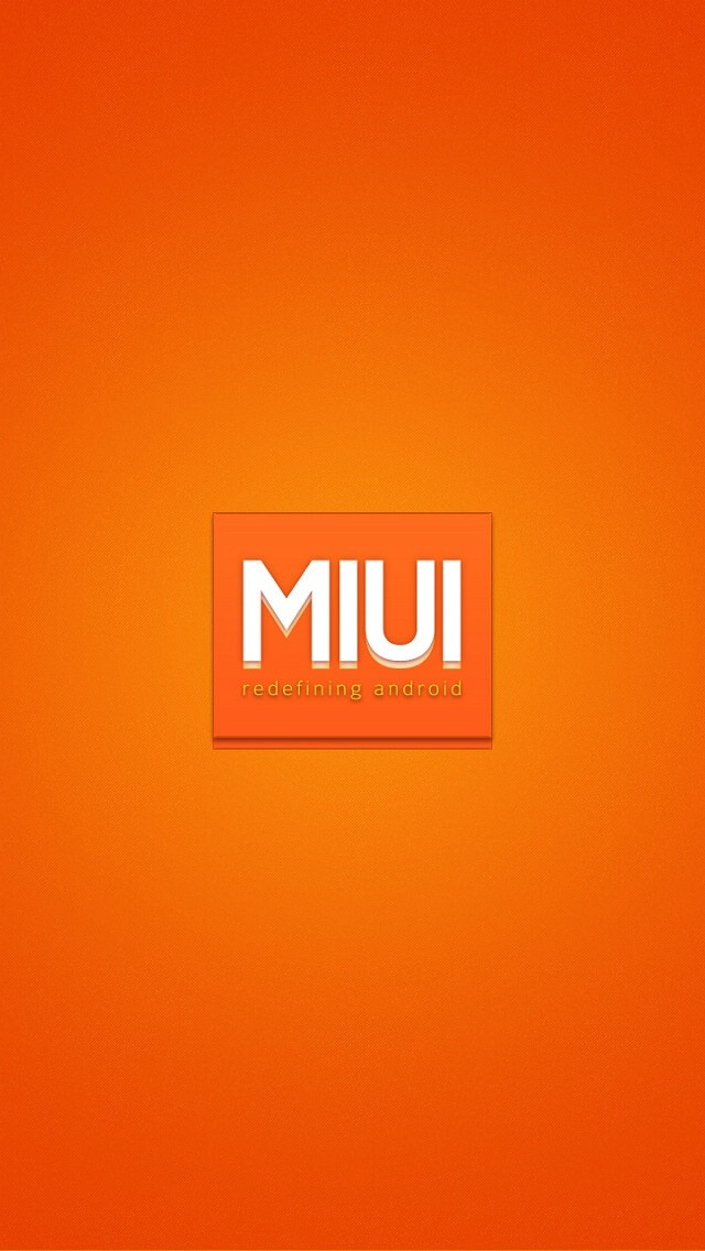 miui logo iphone5高清手机壁纸