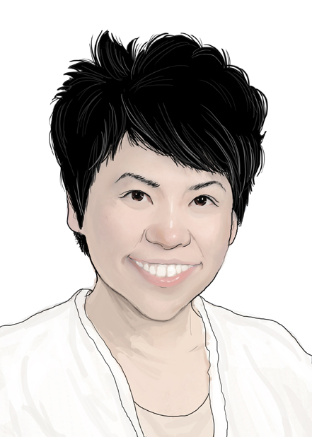 漫画家白松明星肖像