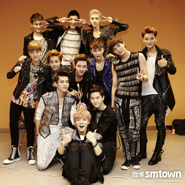 微博smtown 个人 集体*exo