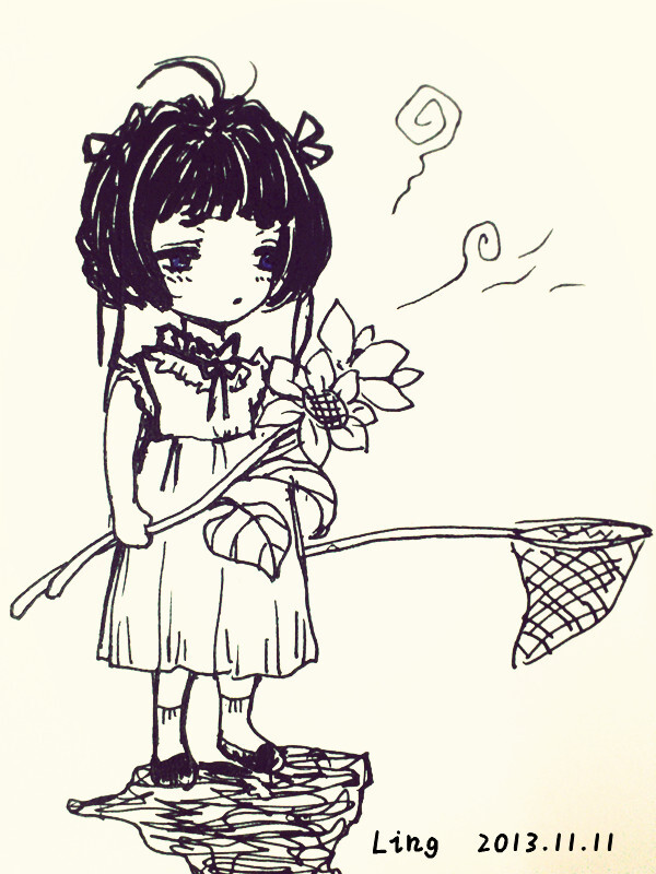 我想在阳春三月的天气里抓蝴蝶~·········(一脚踢飞= =)