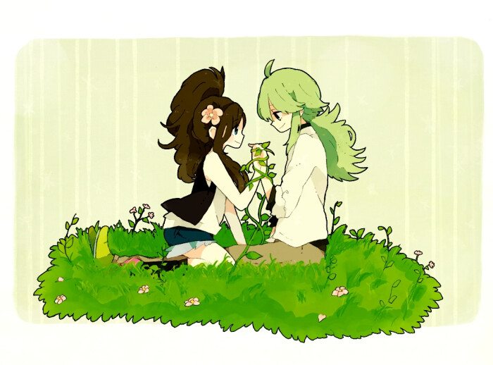 插画 动漫【口袋妖怪BW-手を】id=25378062