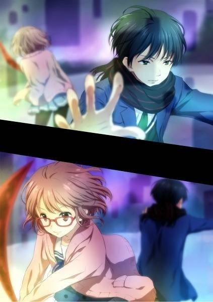 「境界の彼方」「境界的彼方」动漫 原创插画 栗山未来 名濑博臣