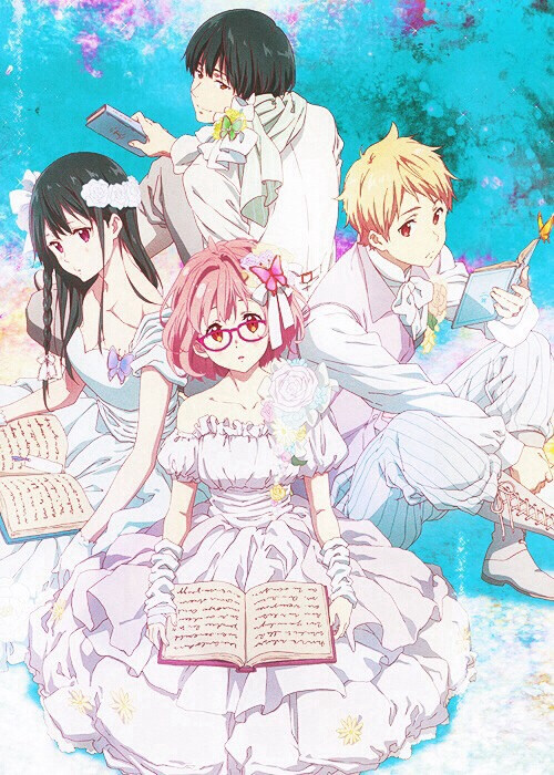 「境界の彼方」「境界的彼方」动漫 原创插画 婚纱礼服什么的好美!