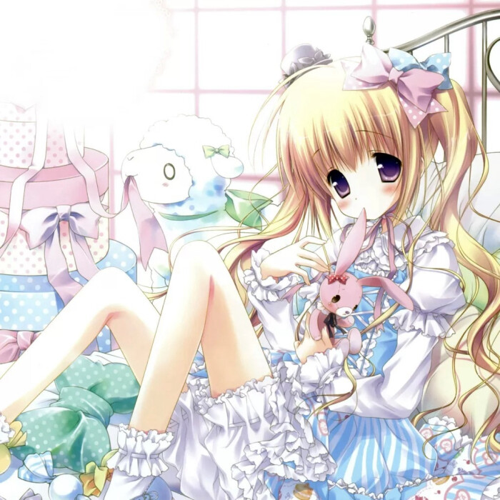 二次元 人物 动漫 q版 美少女