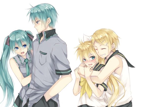 【miku&mikuo,len&rin】