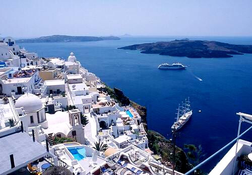 最想去希腊爱琴海 感受一下真正的大海蓝天