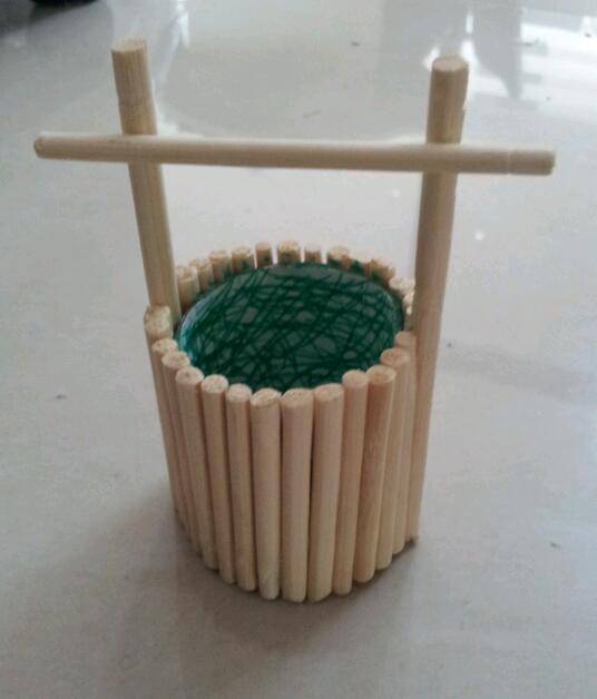 一次性筷子 小木桶