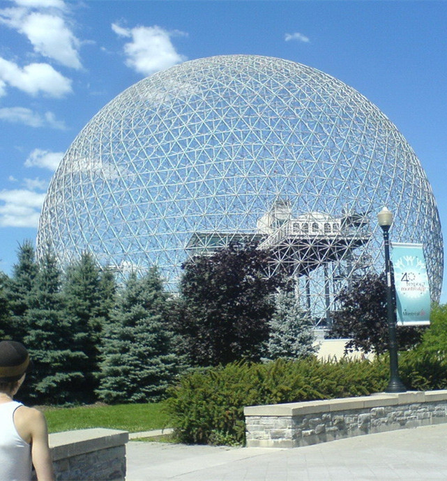 水晶球般的建筑.