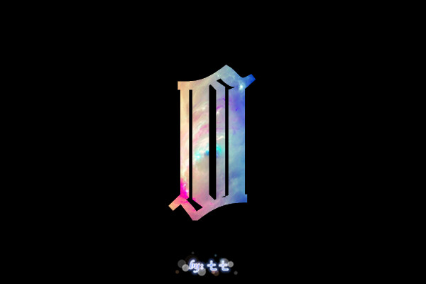 哥特风数字-0- 七七制作.