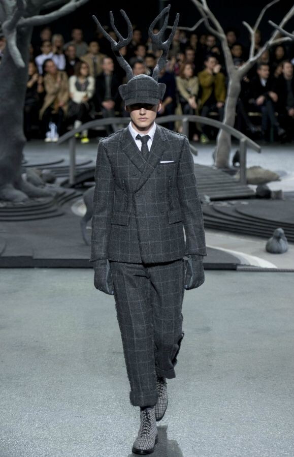 thom browne 2014秋冬男装