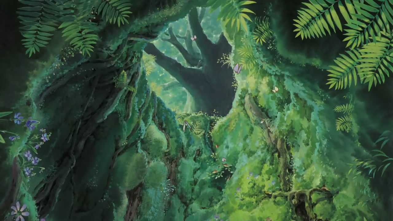 龙猫 龙猫住的树洞