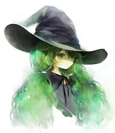 遇见*绿头发的小女巫