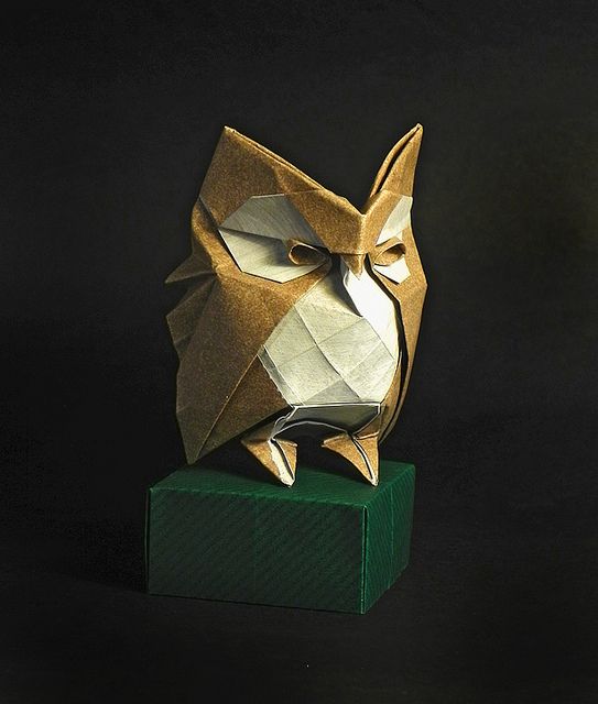 折纸猫头鹰
