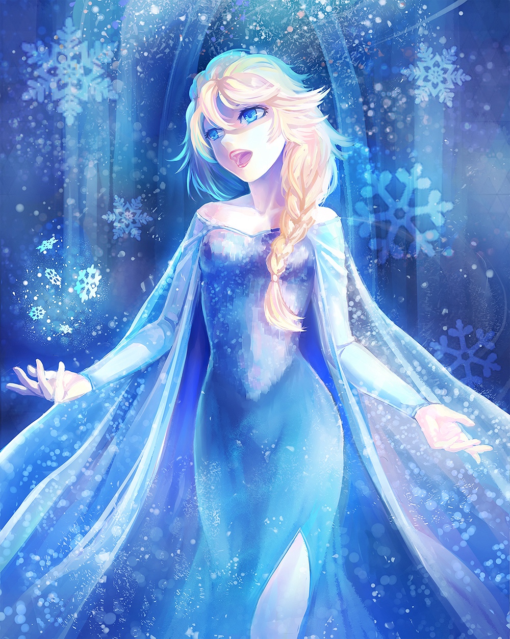 插画 电影 动漫【冰雪奇缘frozen】id=41694299