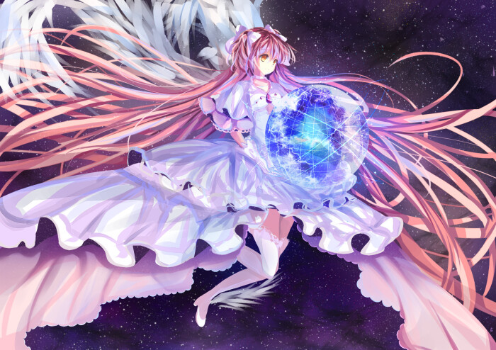 goddess p站 二次元 插画 魔法少女 鹿目圆香