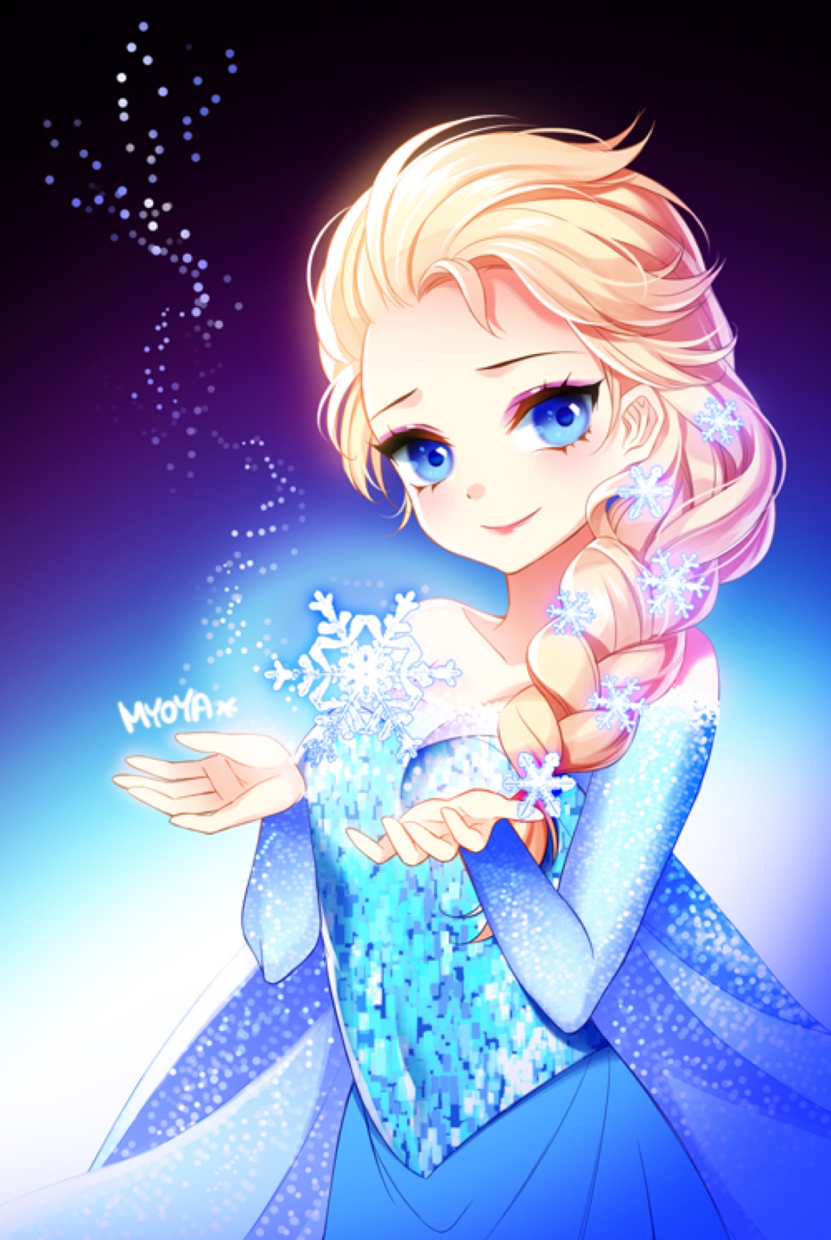 冰雪奇缘 elsa 女王万岁