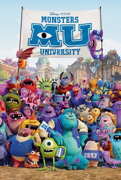 《怪兽大学》(monsters university) ——皮克斯2013年.