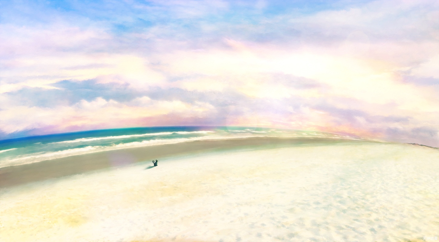 壁纸 海滩 风景 插画