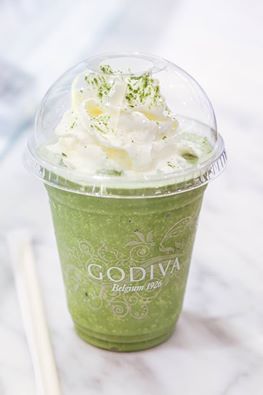 期间限定抹茶白朱古力沙冰出没注意(godiva chocolatier)