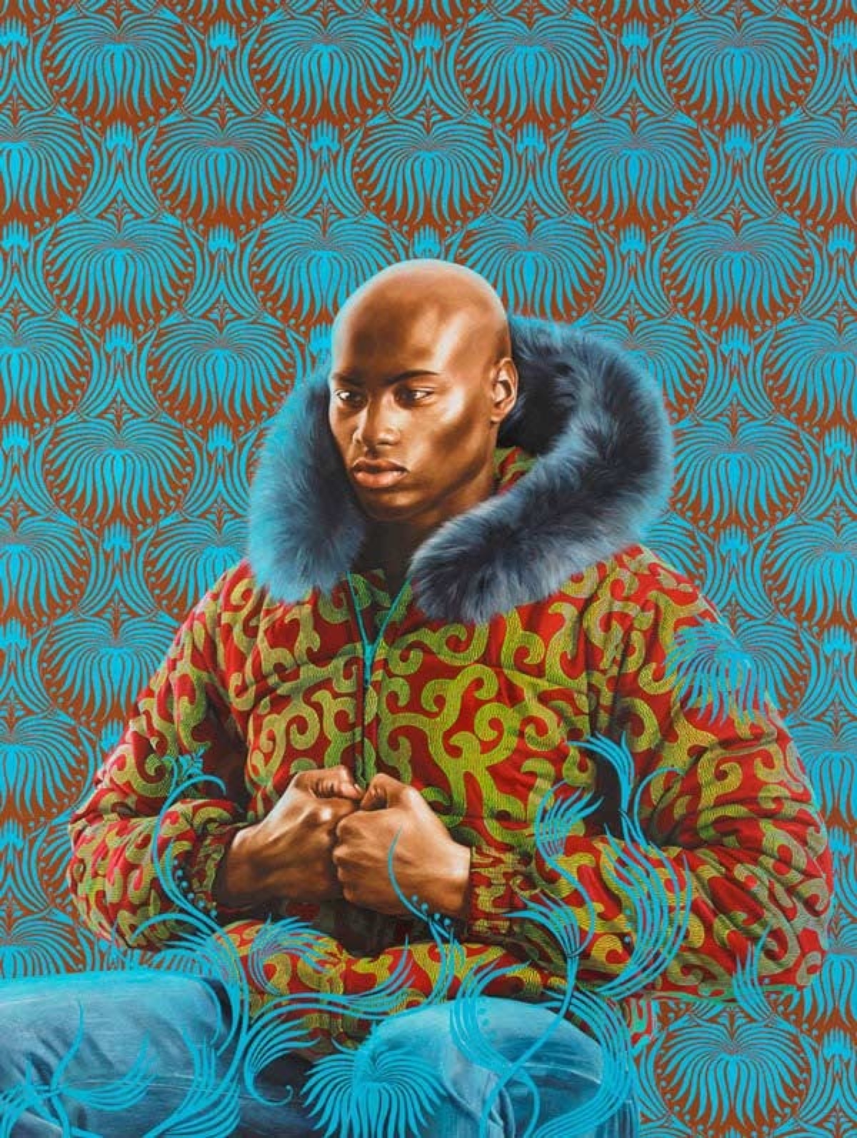 凯欣德·威利(kehinde wiley,1977年生于美国洛杉矶,1999年获得