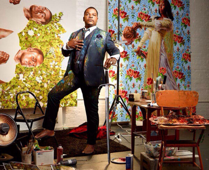 凯欣德·威利(kehinde wiley,1977年生于美国洛杉矶,1999年获得