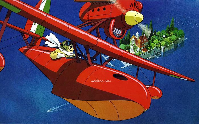 《红猪》(红の豚,kurenai no buta,港译飞天红猪侠)是1992年吉卜力