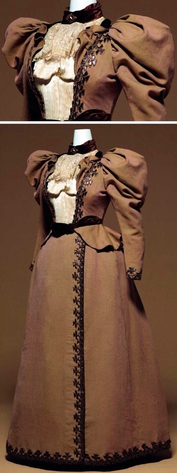 服装|维多利亚时代晚期,1890-1899
