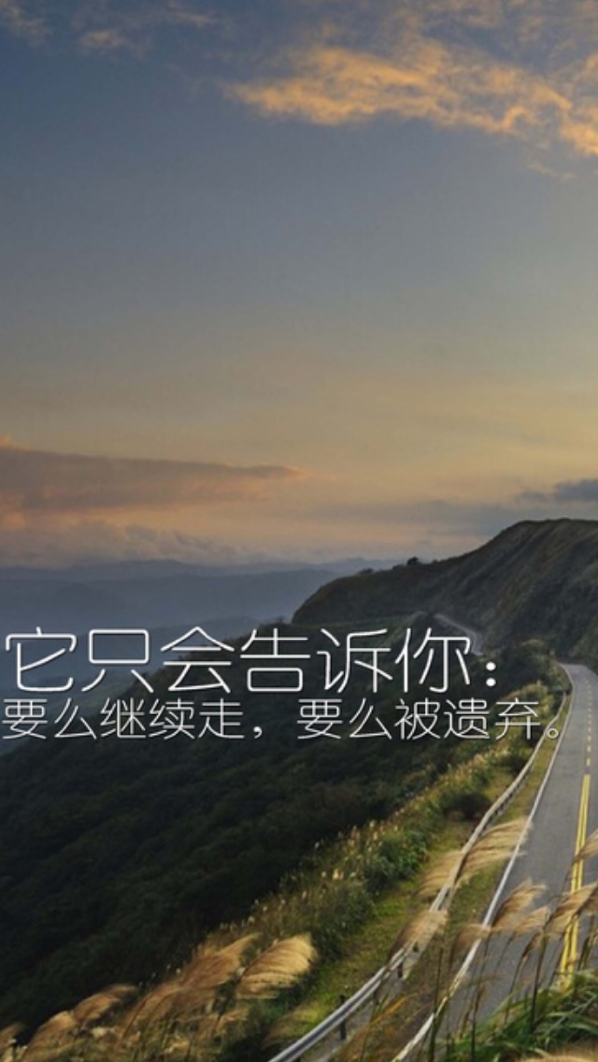 你可以说不吗?你可以说我不要继续吗?不.你没有权利.