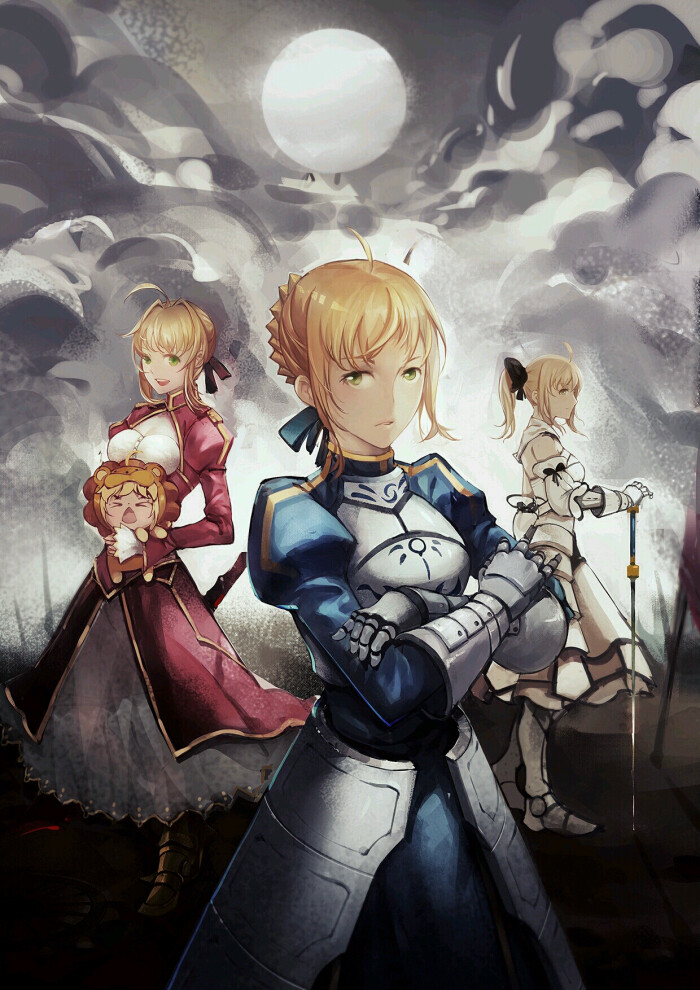 fate/zero[命运之夜-零]～saber～阿尔托利亚·潘德拉贡(亚瑟王) p站