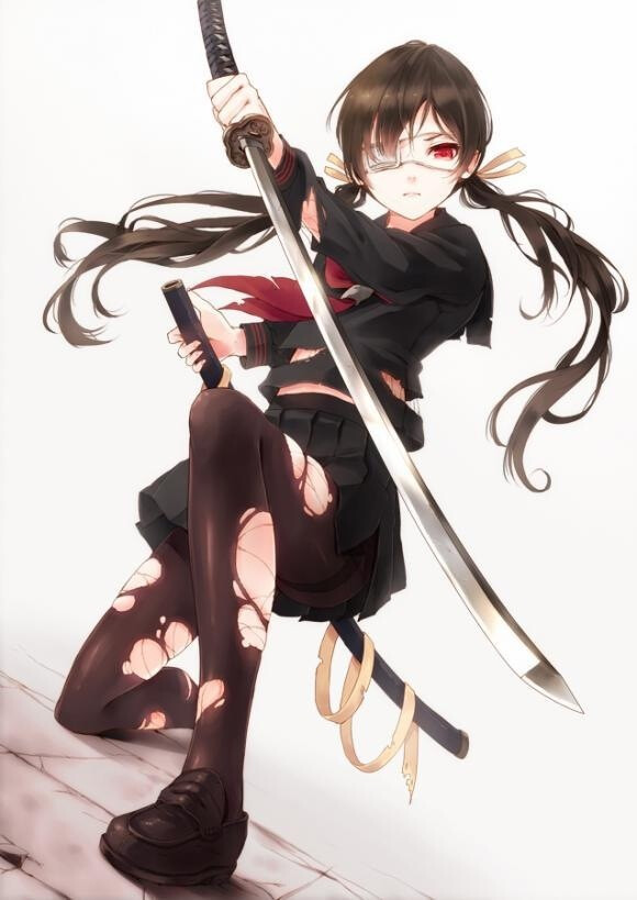 小夜【blood c】霸气侧漏啊 武器娘
