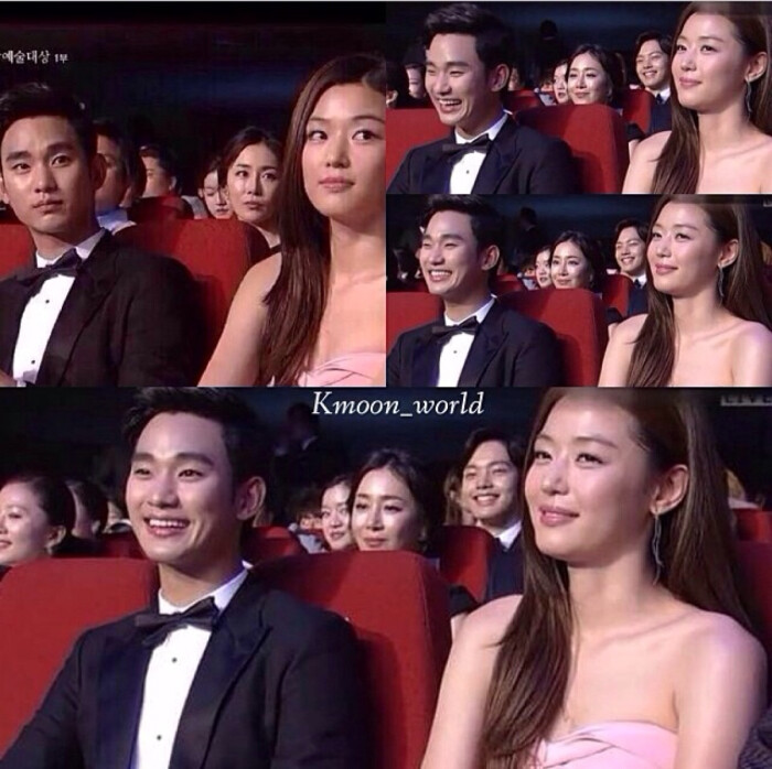 27feb 2014 kim soo hyun 金秀贤 - 都敏俊 jeon ji hyun 全智贤